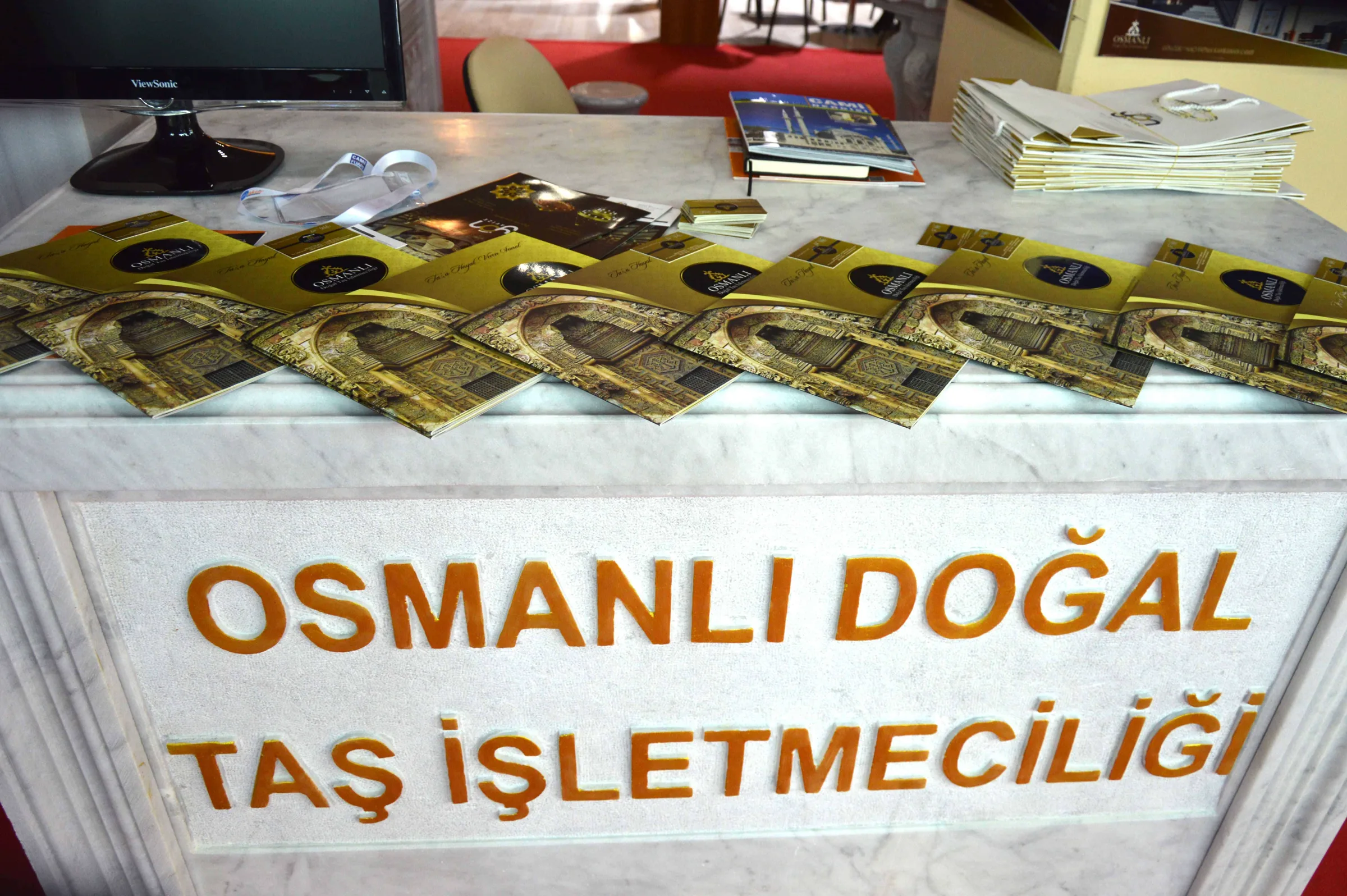 2018 Cami Yapı Fuarı Osmanlı Doğaltaş standı ve doğal taş uygulamaları - Fotoğraf 10