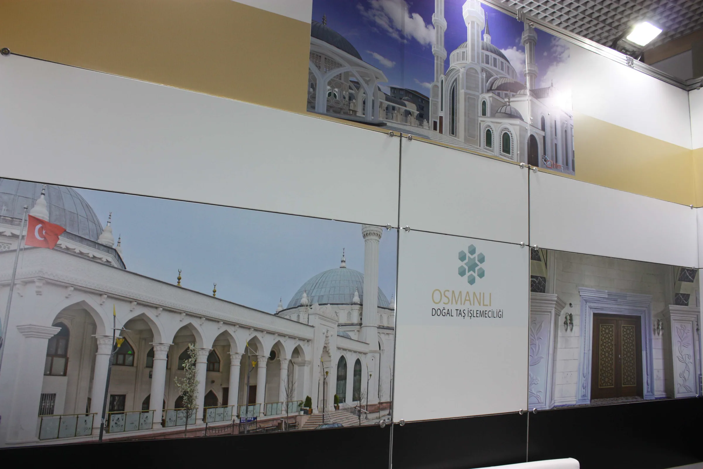 2019 Cami Yapı Fuarı Osmanlı Doğaltaş standı ve doğal taş uygulamaları - Fotoğraf 2