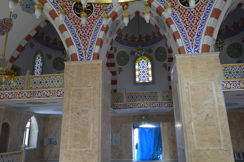 Cami mukarnas ve taş oyma detayı #68