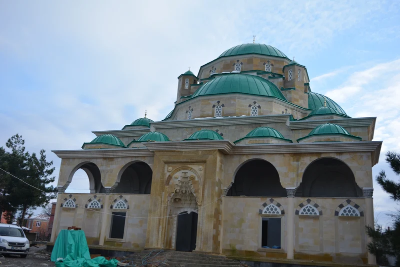 Cami doğal taş dış cephe uygulaması #84