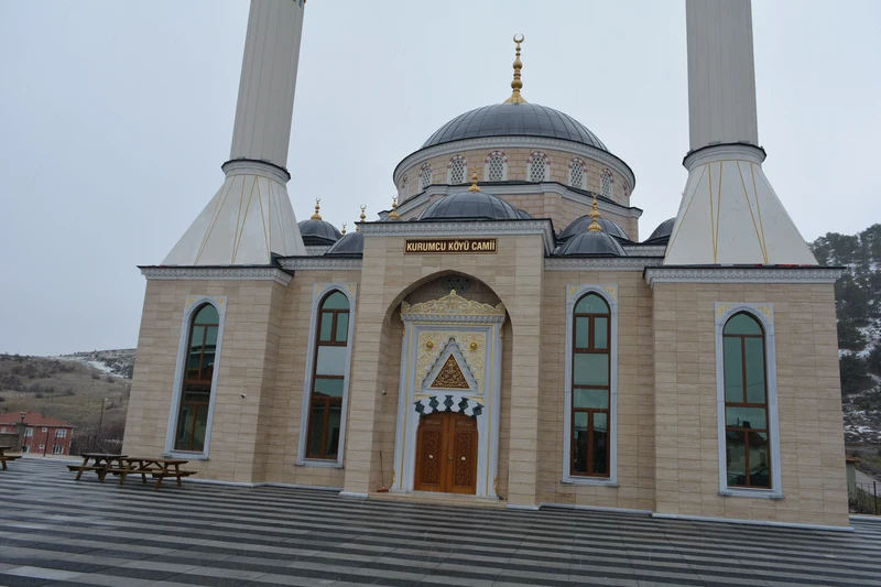 Kurumcu Köyü Camii taç kapı uygulaması #122