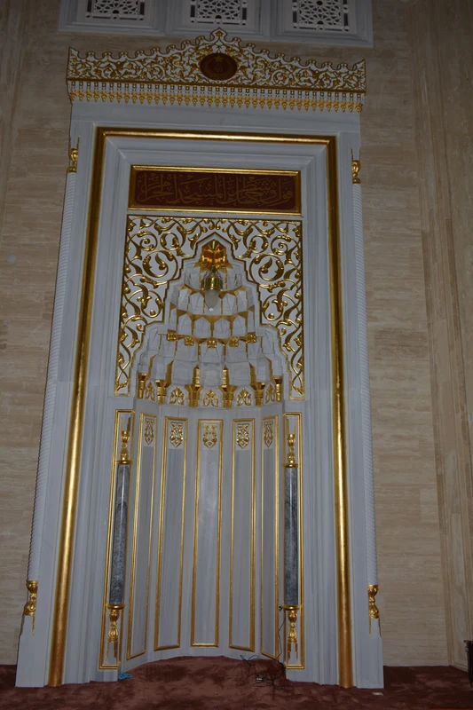 Kurumcu Köyü Camii taç kapı uygulaması #124