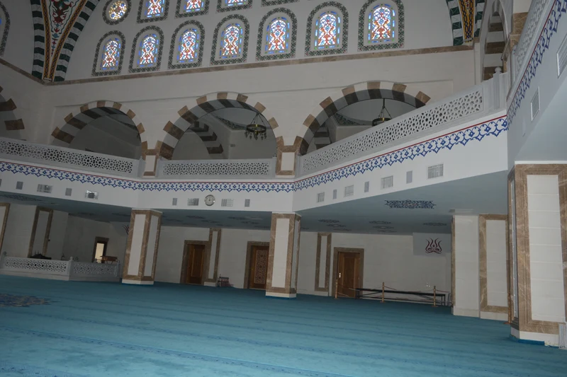 Cami mermer mahfil korkuluğu uygulaması #175