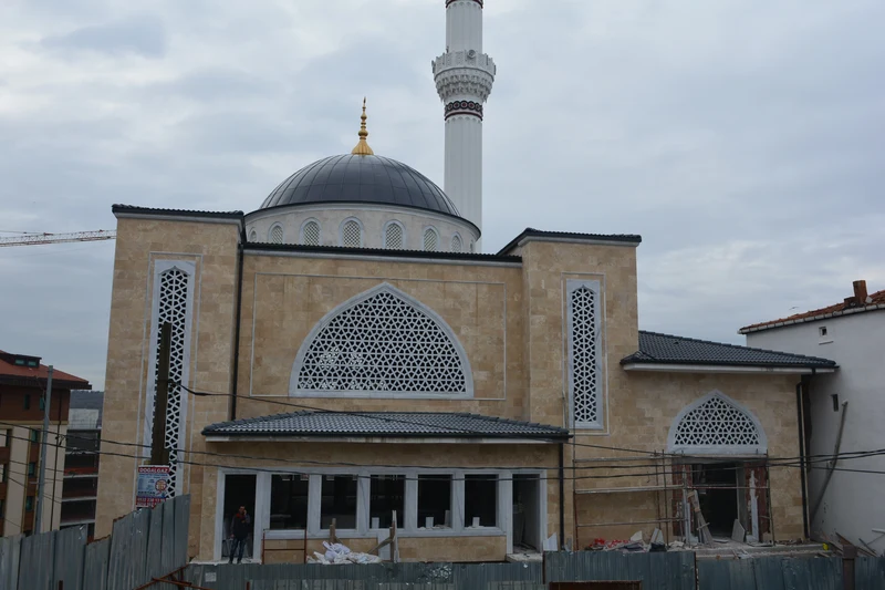 Cami doğal taş dış cephe uygulaması #192