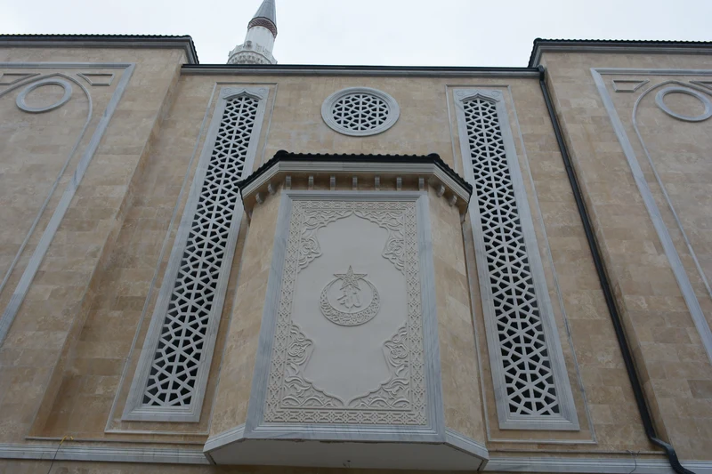 Mekanik Sistem Cami Taş Kaplama ve Minare Montajı #203